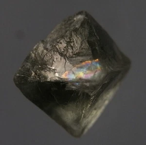 LIGHT GREEN FLUORITE OCTAHEDRON (fl45/9) mineral from Xianghualing Mine, China - Picture 1 of 7