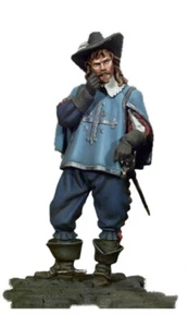Athos Musketeers of the Guard 54mm Painted Tin Toy Soldier Pre-Sale | Art - Picture 1 of 3