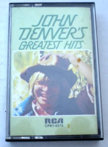 John Denver Greatest Hits Cassette Tape  RCA CPK-1-0374 - Imagen 1 de 4