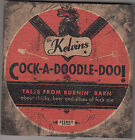 THE KELVINS - cock a doodle doo CD