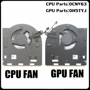 New CPU GPU Cooling Fan For Dell Alienware M17 R3 M17 R4 0H5TYJ 0CNV63 RTX20/30 - Picture 1 of 6