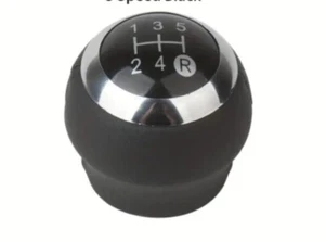 POMELLO LEVA CAMBIO NERO 5+R 14MM PER TOYOTA AURIS AVENSIS COROLLA VERSO RAV4 - Foto 1 di 2