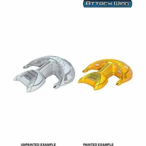 Miniaturas sin pintar de cortes profundos de Star Trek: clase D'Kora - Imagen 1 de 2