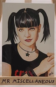 Original ACEO Sketch by Sarah Silva - NCIS - Abby Sciuto - Pauley Perrette #51 - Picture 1 of 2