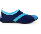 FitKicks Women's Foldable Active Lifestyle Minimalist Footwear Barefoot - Navy