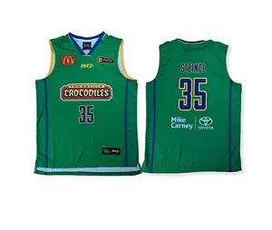 Camiseta deportiva para hombre Clint Steindl Townsille Crocs 2014 auténtica ISC NUEVA CON ETIQUETAS talla XL - Imagen 1 de 8