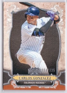 2014 Topps Triple Threads Amber Parallel #52 Carlos Gonzalez #059/125 - Bild 1 von 1