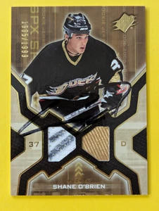 2006-07 Upper Deck SPX #155 Shane O'Brien  Rookie  1665/1999  Autographed...06 - Imagen 1 de 2