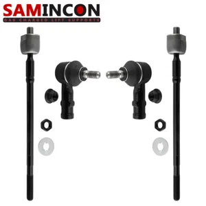 For Mitsubishi Eclipse 2006-2012 4pcs Front Inner Outer Tie Rod Ends - Picture 1 of 8