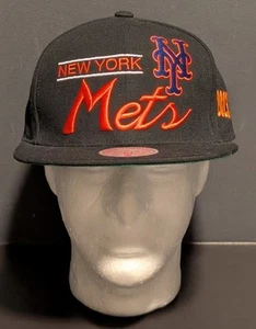 Gorra Mitchell & Ness 2023 Crew bordada MLB Snapback de los New York Mets - Nueva sin etiquetas - Imagen 1 de 20