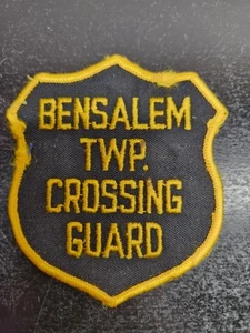 Bensalem Township Pennsylvania Crossing Guard Police Patch - Collectable Only - Picture 1 of 3