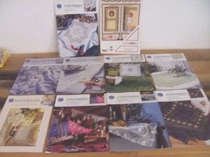 10 X Stickvorlage Coats Intermezzo Hartanger Stickerei Weihnachtszeit und mehr - Bild 1 von 17