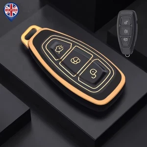 Funda con llavero remoto para Ford Mondeo Focus Transit Galaxy Kuga ST C-Max S - Imagen 1 de 11