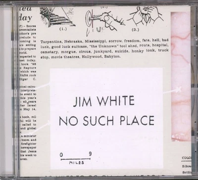 Jim White No Such Place CD Europe Luaka Bop 2001 724384991128 - Image 1 of 3