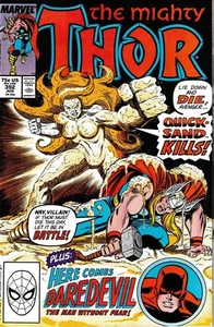 Thor #392 (1988) Marvel Comics 1st App. Quicksand,,,Daredvil, Balder, more… - Picture 1 of 1