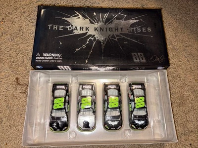 Action 1:64 Dale Earnhardt Jr 2012 Action #88 Dark Knight Rises 4 Car Chevy Set - Image 1 of 4