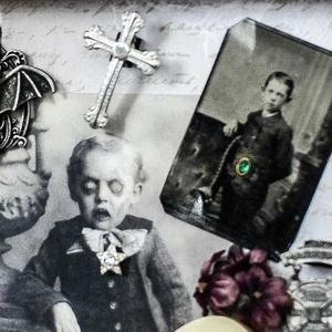 OUIJA 3D Mystical Lenticular Shadow Box | Halloween - Picture 1 of 5