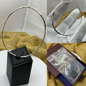 Brazalete MONICA VINADER Siren Muse plata esterlina PVP £140 talla mediana - Imagen 1 de 15