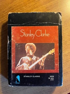 STANLEY CLARKE SELF TITLED VINTAGE RARE 8 TRACK TAPE TESTED LATE NITE BARGAIN! - Foto 1 di 3