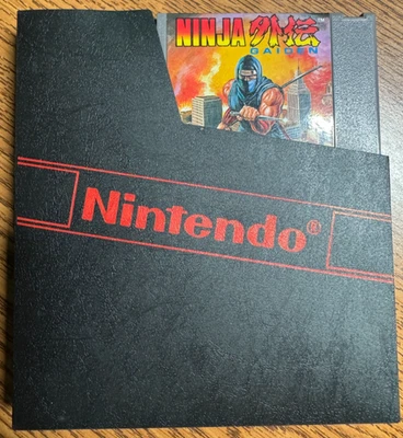 Nintendo NES Ninja Gaiden Tecmo 1985 - Image 1 of 3