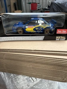 Sun Star 1/18 Subaru Impreza WRC Solberg Wales Rally Of Great Britain 2003 4367 - Bild 1 von 6