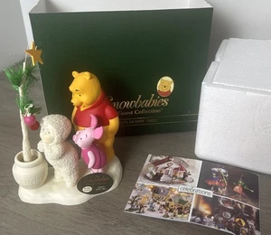 NEW in Box Snowbabies Disney Pooh’s Hunny Tree The Guest Collection 7" Dept 56 - Picture 1 of 9