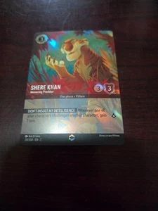 Lorcana Rise of the Floodborn Enchanted Shere Khan Menacing Predator Pack Fresh! - Picture 1 of 8