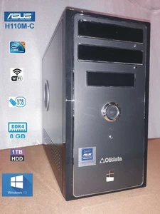 ASUS H110M-C - INTEL i5 - 8 GB DDR4 - WIFI - WIN 10 PRO - TESTATO OTTIMO - Foto 1 di 20