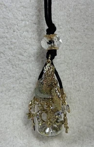 NEU Kirks Folly Engel in einer Flasche Halskette mit Kordelkette - Bild 1 von 15