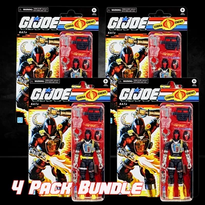 G.I. Figura de acción Joe Classified Series PAQUETE de 4 BAT Android Trooper 6 pulgadas Foto 1 de 4