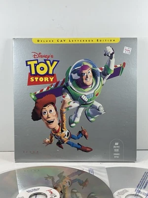 Toy Story  Deluxe CAV Laserdisc Edition 1995 Disney movie  - Image 1 of 4