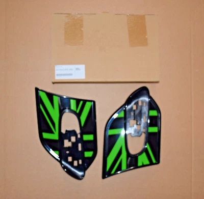 Juego de embellecedores originales MINI 51132410445 con almohadilla MINI RAY GREEN F55-57 - Imagen 1 de 2