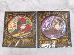 D.Gray-Man Button Dose Abzeichen Geburtstag Lot 2 Set Lavi Yu Anime Japan Hobby M565 - Bild 1 von 4