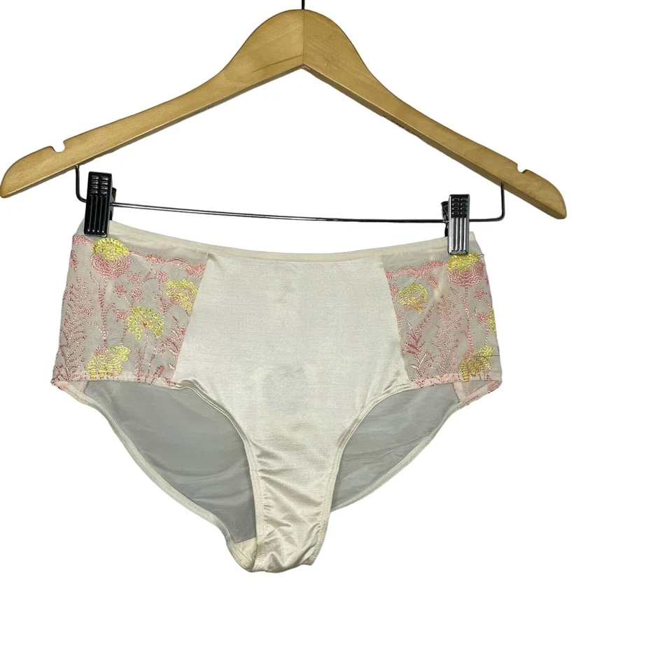CALIDA Mujer Bordado Tul Cintura Alta Calzoncillo Panty Mujer XS Nuevo  Foto 1 de 4
