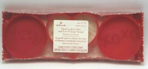 HALLMARK Heart Cookie Cutter & Love Message Stamps XOXO set of 3 Valentines USA - Picture 1 of 8