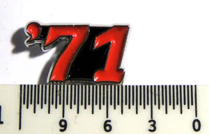 1971 Year Pin (1 ) pin '71 _ Auto _ Birthdays _ Anniversary Occasions ? - Picture 1 of 6