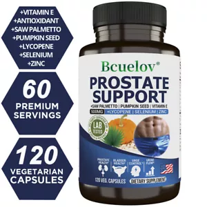 Soporte para próstata - Saw Palmetto - Reduce la micción frecuente, suplemento de resistencia - Imagen 1 de 12