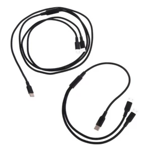 MicroUSB to Type-C Charging Cable USB Extension Cord For Phones Tablets Charger - Picture 1 of 10