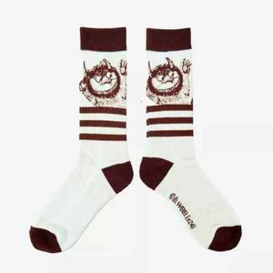 Wo die wilden Dinge sind sportliche Crew-Socken für Herren - cremeweiß 6-12 einzigartiges Geschenk - Bild 1 von 5