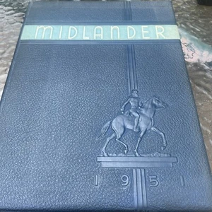 1951 MTSU Midlander Yearbook Middle Tennessee State College Murfreesboro TN - Picture 1 of 19
