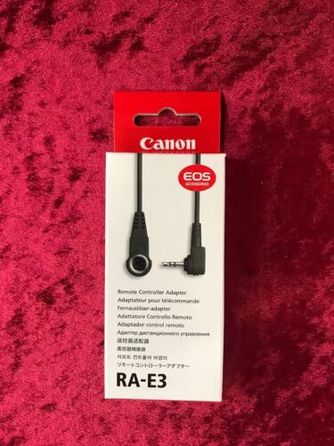 CANON RA-E3 Remote Controller Adapter for TC-80N3 & EOS with E3 Socket