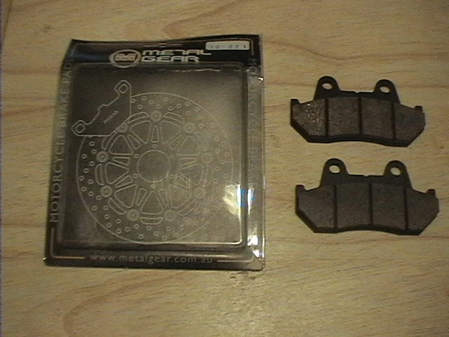  PASTILLAS DE FRENO METALGEAR HONDA CB900 CB900F CB 900 1982 - 1985 VD123 FA69 NUEVAS Foto 1 de 1