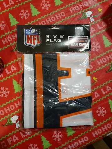 NFL Chicago Bears Man Cave FLAG Football 3' x 5' Banner Polyester NEW Cover