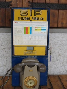 Vecchia postazione telefonica da interno SIP completa di prezzario - Foto 1 di 4