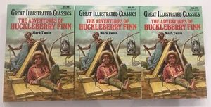 Great Illustrated Classics: The Adventures of Huckleberry Finn Mark Twain - Picture 1 of 3