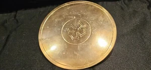 Pizarra PAX en plata real escudo placa de chapa con cruz trabajo de monasterio raro - Imagen 1 de 11