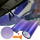 150cm Purple Sun Visor Strip Tint Film Car-Front Windshield UV Shade Accessories