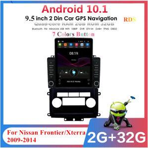 9.5'' Android10.1 2/32GB Car Radio GPS WIFI For Nissan Frontier/Xterra 2009-2014