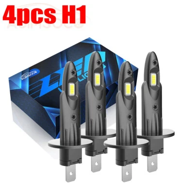 Faro LED alto bajo blanco 4x para Honda Prelude 1997-2000 01 H1+H1 Foto 1 de 4