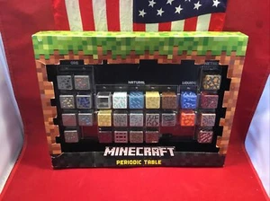 SEALED 2015 MATTEL MINECRAFT PERIODIC TABLE OF ELEMENTS - Picture 1 of 12